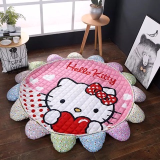 Thảm xinh hình bông hoa cho bé