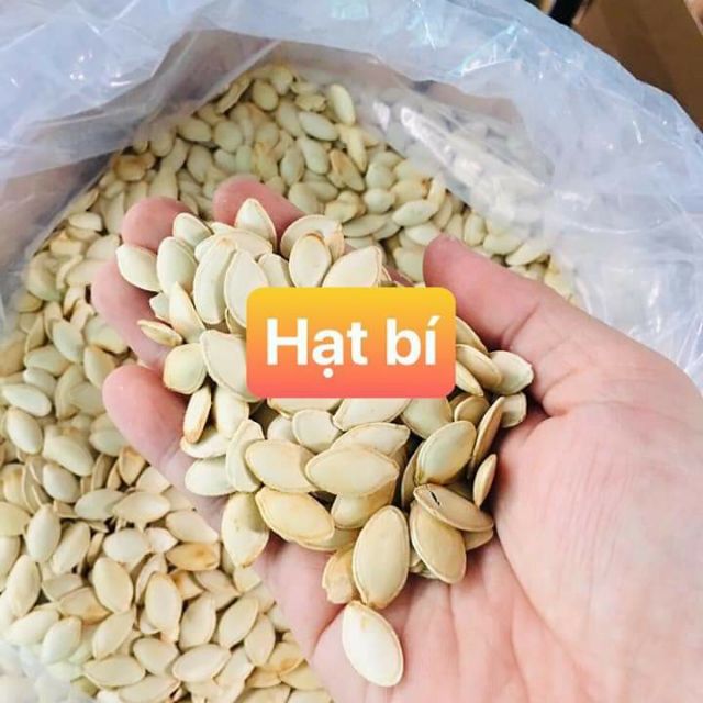 Hạt Bí Nếp Rang Chín_500gr