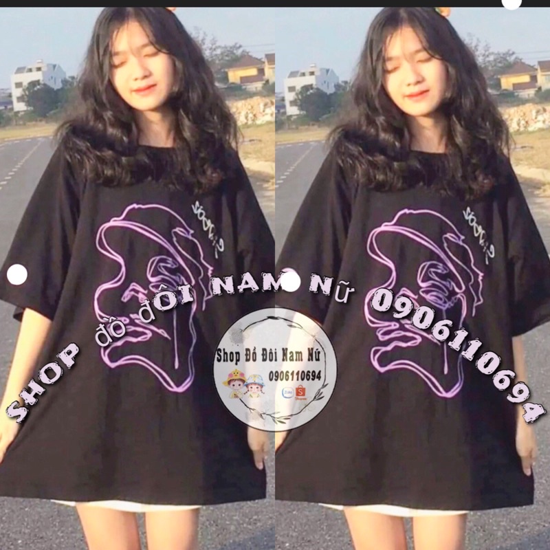 Áo Đôi Bạn Thân - Áo Nhóm Nam Nữ Tay Lỡ Phong Cách Cá Tính Vải Mịn Có Nhiều Màu Ko Xù Lông
