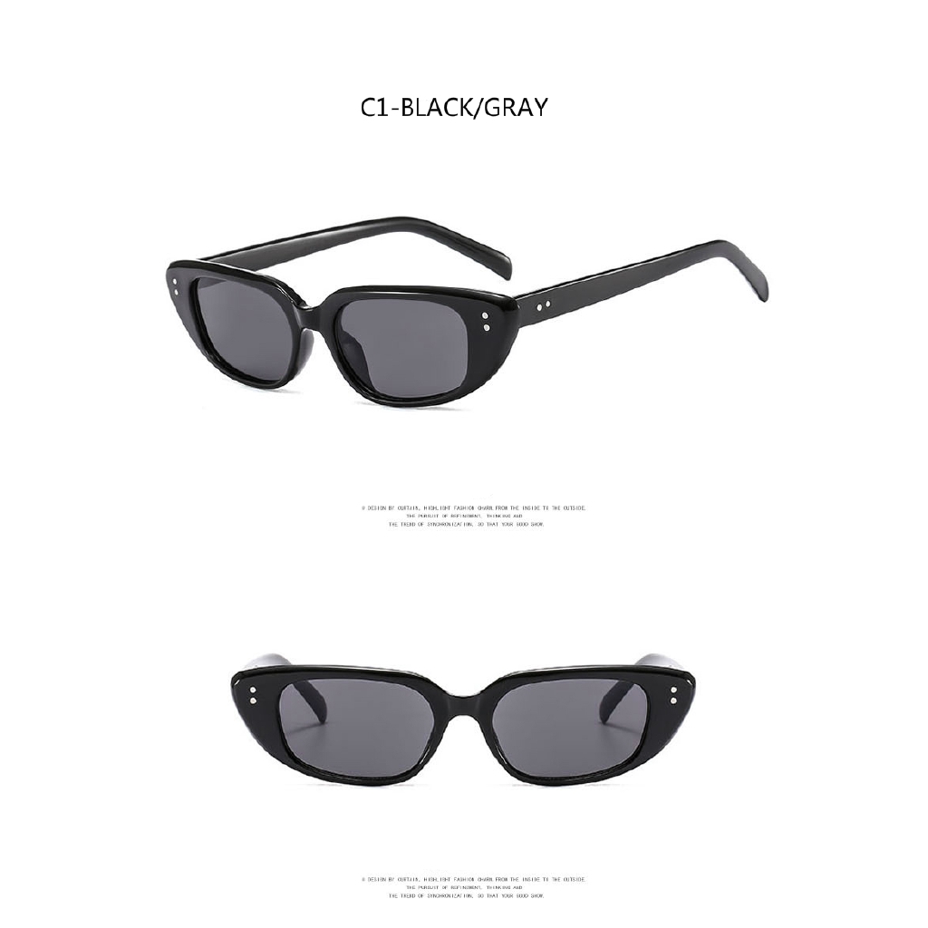 Kính mát bản nhỏ phong cách Âu Mỹ cổ điển