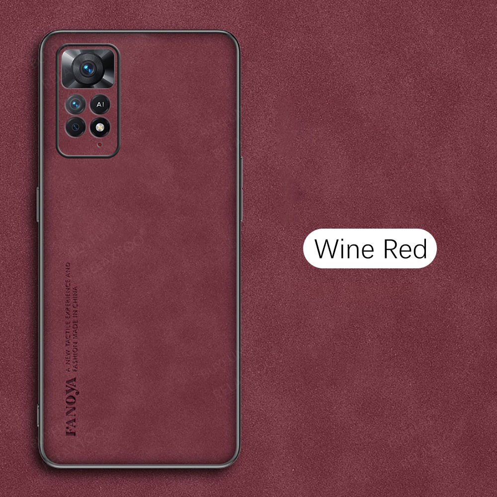 Ốp Lưng Chất Liệu Da Sang Trọng Cho Xiaomi Redmi Note 11 Pro Plus 5G Redmi Note 11 Pro 11S 5G