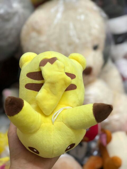 Gấu bông Pikachu ( ảnh thật )