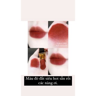 Son tom ford màu 24 morocain lip color satin matte