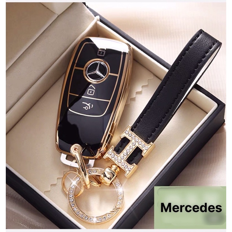 Ốp chìa khoá Mercedes cao cấp ❤ Freeship ❤