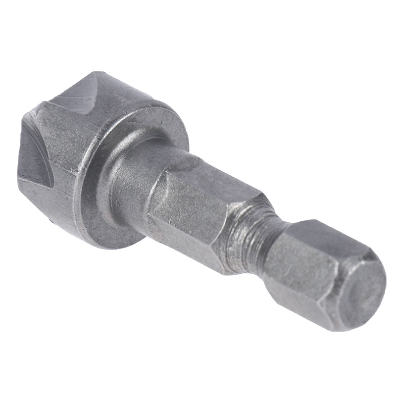 Xingherfine 90° Countersink Drill Chamfer Bit 1/4" Hex Carpentry Angle Point Bevel Cutter XGF