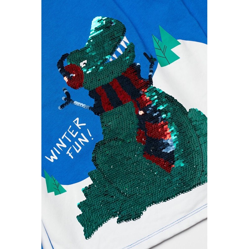 Áo noel bé trai HM vuốt đổi hình