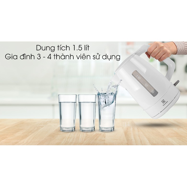 Bình siêu tốc Electrolux 1.5 lít EEK1303W