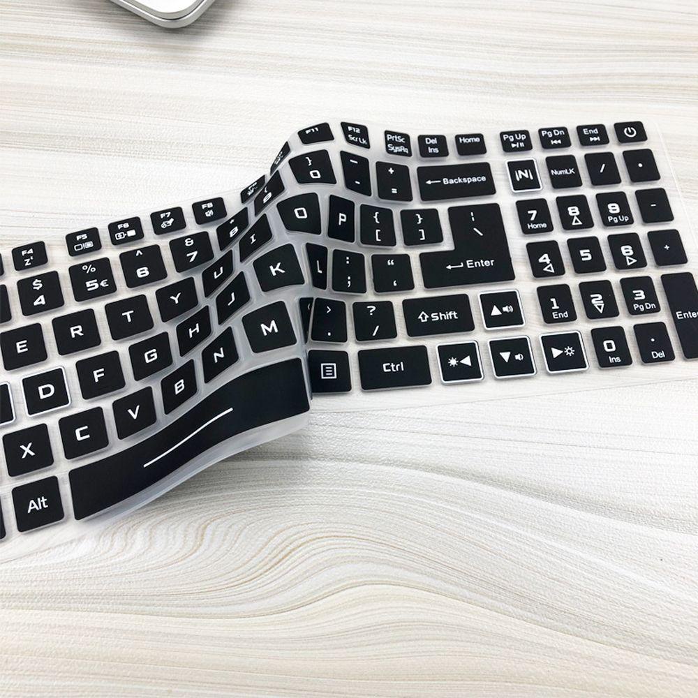 JARRED Computer Accessories Keyboard Skin Waterproof Notebook Keyboard Cover Keyboard Cover Protector Keyboard Film For Nitro 7 AN715-51 Laptop Accessories For Acer Nitro 5 For AN515-54-51M5 Ultra-thin Laptop Keyboard Cover