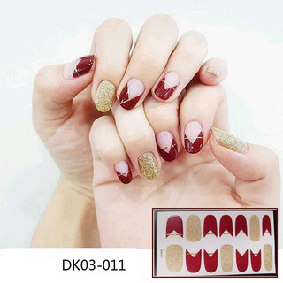 Miếng dán móng tay - Nail Wraps (14 miếng dán khô)