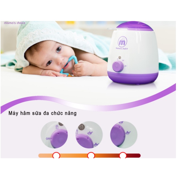 Máy hâm sữa siêu tốc đa năng Mama's choice
