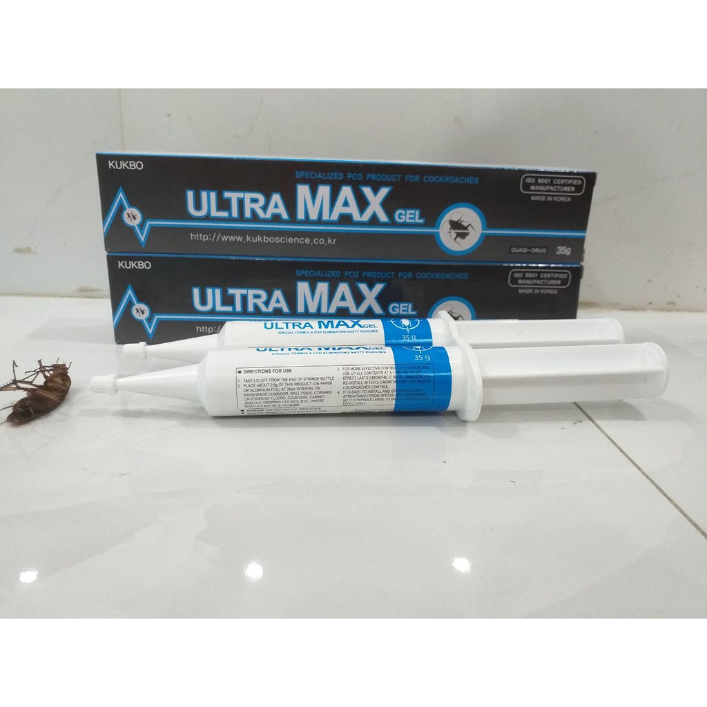 TUÝP GEL ULTRA MAX SIÊU DIỆT GIÁN