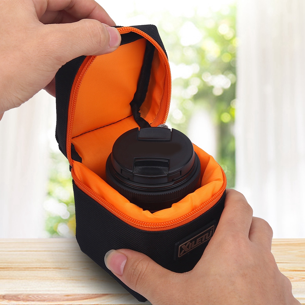 Túi đựng ống kính thiết kế dày để chống sốc cho máy ảnh DSLR