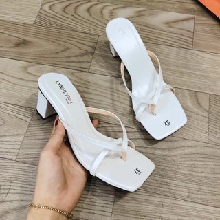🥑 Dép Gót Trụ 3 Dây Kẹp Ngón