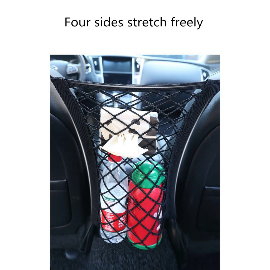 Túi lưới co giãn gắn ghế xe hơi tiện dụng chất lượng cao