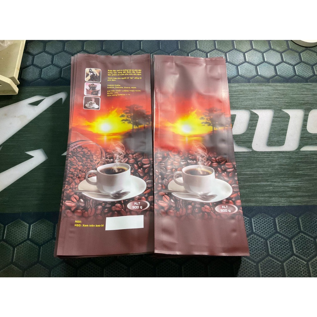 Túi Cafe In 500gram Mẫu 3 - Bình Minh