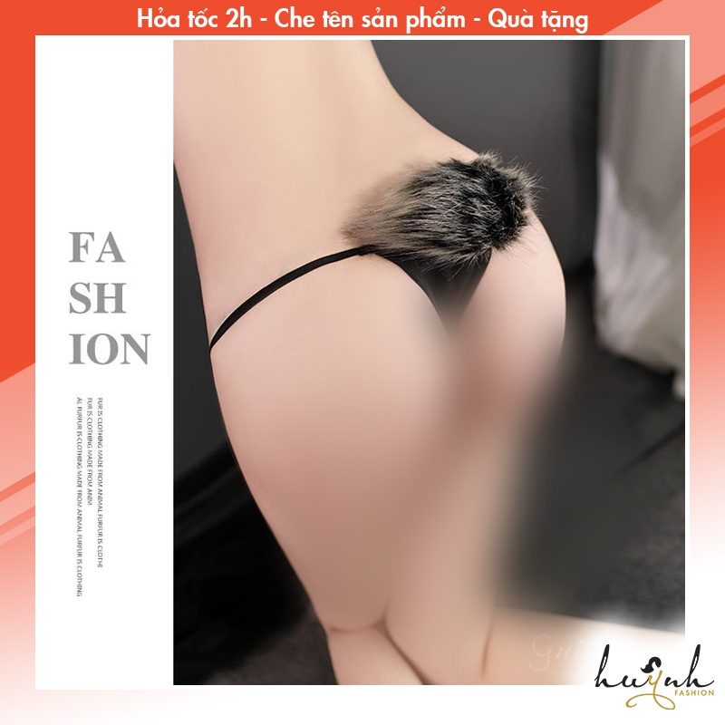 Quần Lót Đuôi Thỏ Lông Xù Sexy Gợi Cảm - C25