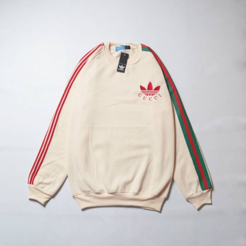 Áo Sweater Gucci X Adidas Phi Hành Đoàn Thiết Kế Cá Tính