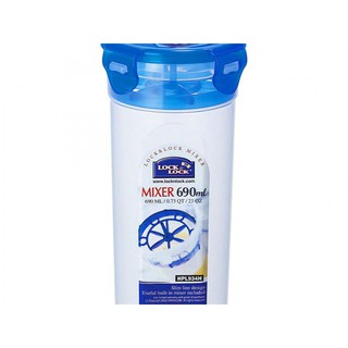Freeship Bình Nước Lock&Lock Mixer One Touch HPL934H (690ml)
