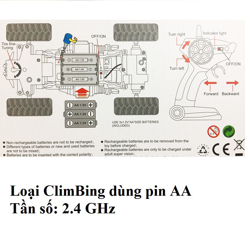 Đồ Chơi Xe Địa Hình Điều Khiển Đa Dạng Mẫu, Di Chuyển Siêu Cấp, Vượt Chướng Ngại Vật - Teemostores