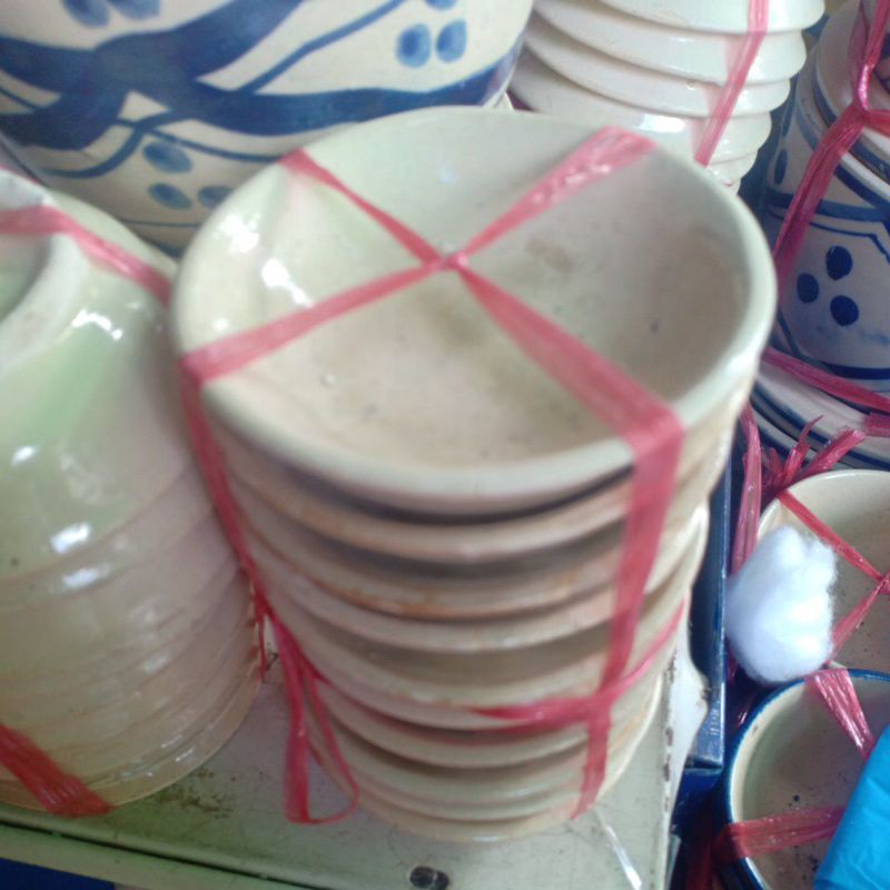 chén đá muối tiêu, nước chấm có  sạn (set 20 c)