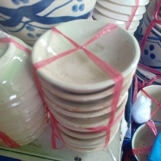 chén đá muối tiêu, nước chấm có  sạn (set 20 c)