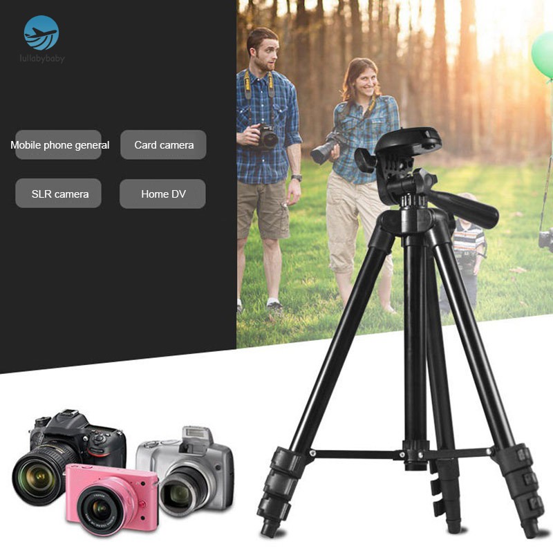 Chân Máy Ảnh Tripod Siêu Nhẹ Bằng Nhôm Cho Canon Nikon Sony Sigma Fuji Panasonic Jvc Samsung