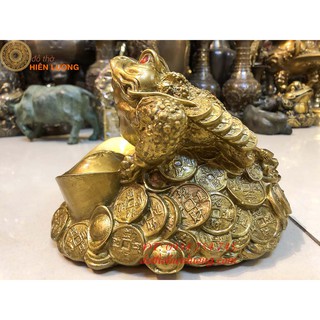 Tượng Thiềm Thừ To - cao 14cm (Cóc ba chân linh vật phong thuỷ tài lộc)