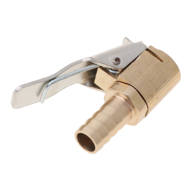 Đầu kẹp bơm lốp xe hơi 1/4&quot; bằng đồng