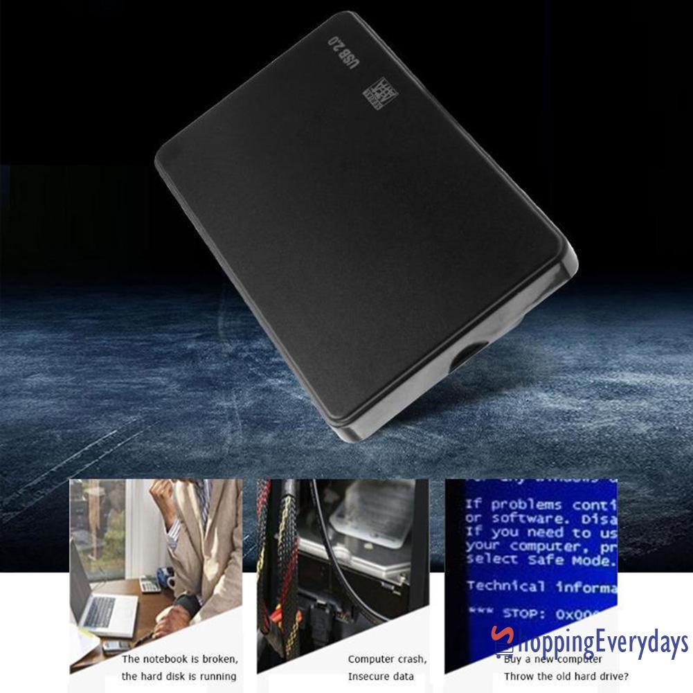 Hộp Nhựa Đựng Ổ Cứng Sata Ssd Hdd 3tb Usb 2.0 / 3.0 2.5 Inch | BigBuy360 - bigbuy360.vn