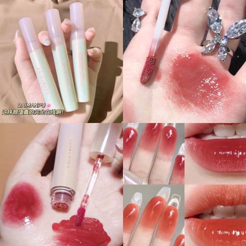 [Hàng mới về] Son bóng ánh nhũ lấp lánh lâu trôi chống thấm nước