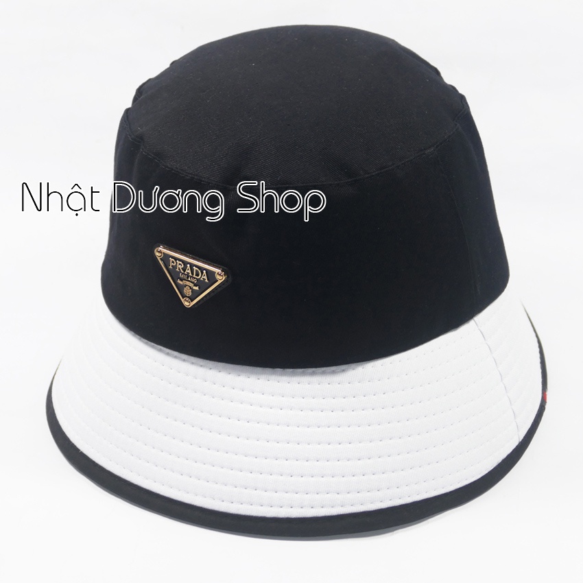 Mũ Bucket , Nón tai bèo Nam Nữ Chất Liệu Vải Cotton Dầy Dặn Thấm Hút Mồ Hôi Thời Trang Cao Cấp