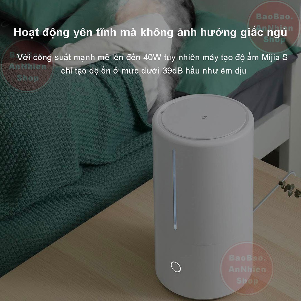 Máy tạo độ ẩm khử trùng UV thông minh Xiaomi Mijia S