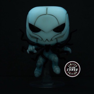 Mô hình Funko Marvel - Spider Man Posion Venom / Chase GITD (nobox, real)