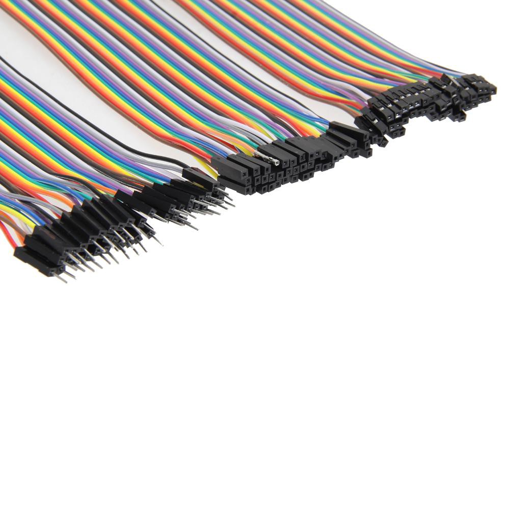 Set 120 dây cáp Dupont 20CM 2.54pin cho Arduino