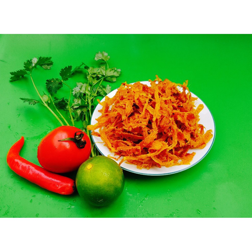 Mực xé giòn Đầm Sen Mực ăn liền 100gr