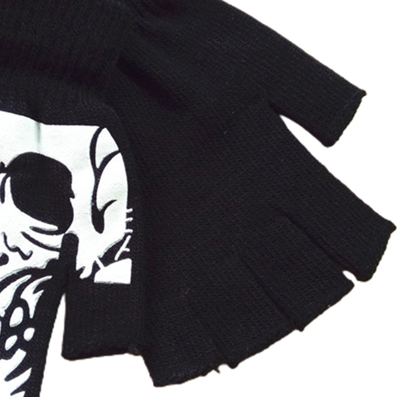 Găng Tay Hình Bộ Xương Dùng Để Biểu Diễn Nhảy Múa Phong Cách Halloween