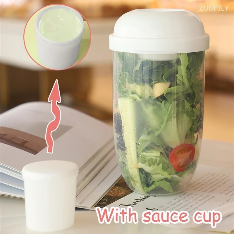 Hộp cơm/Salad/Salad 1000ML Hình Chiếc Nĩa