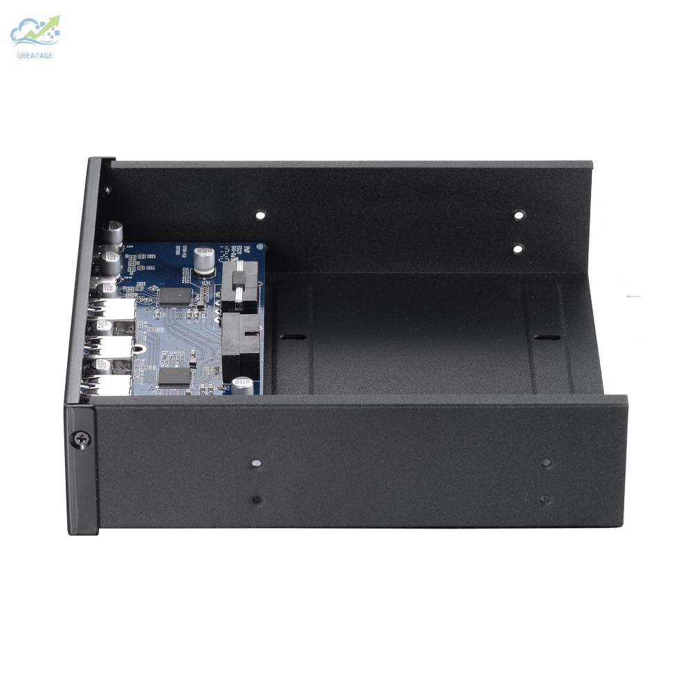 Bộ Chuyển Đổi Usb Hub 5.25 "2 Cổng Usb 3.1 & 4 Cổng Usb 3.0 Tốc Độ Cao | BigBuy360 - bigbuy360.vn