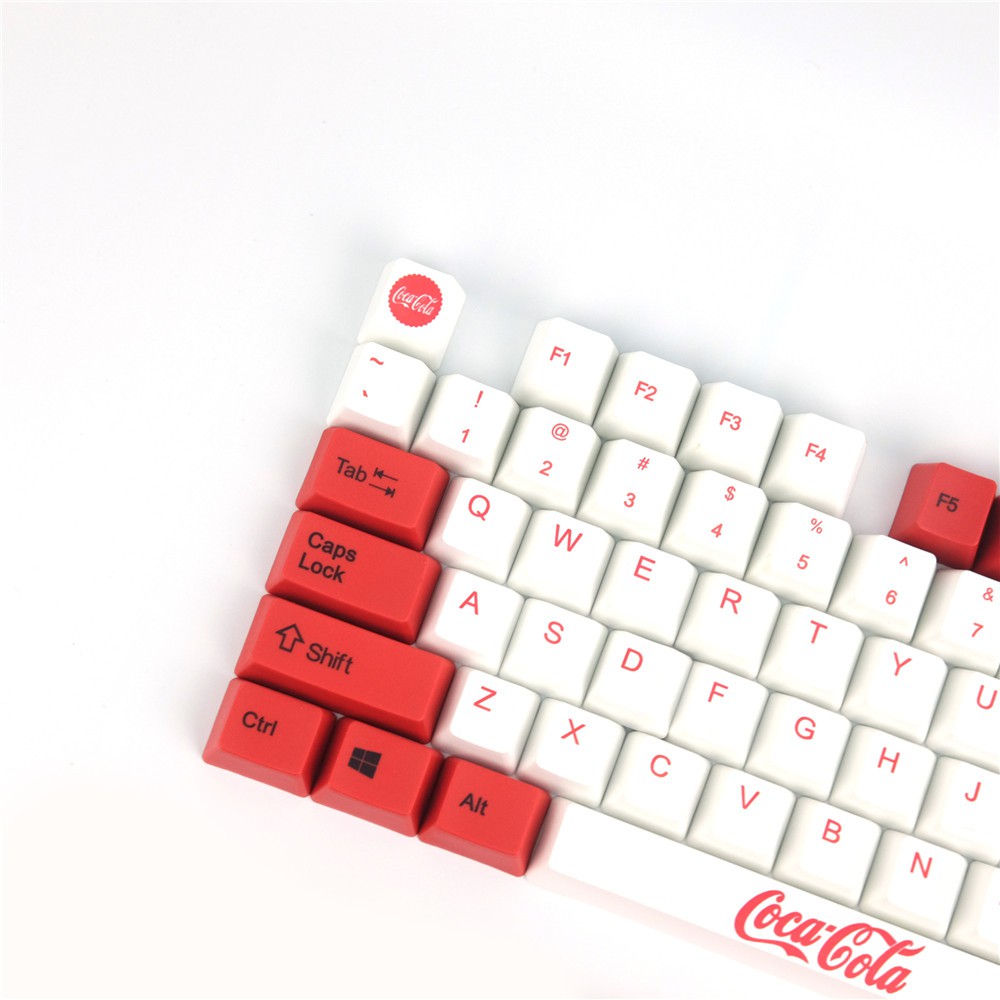 Keycap PBT cho phím cơ COLA dyesub in 5 Cao cấp full phím 108 PCMASTER