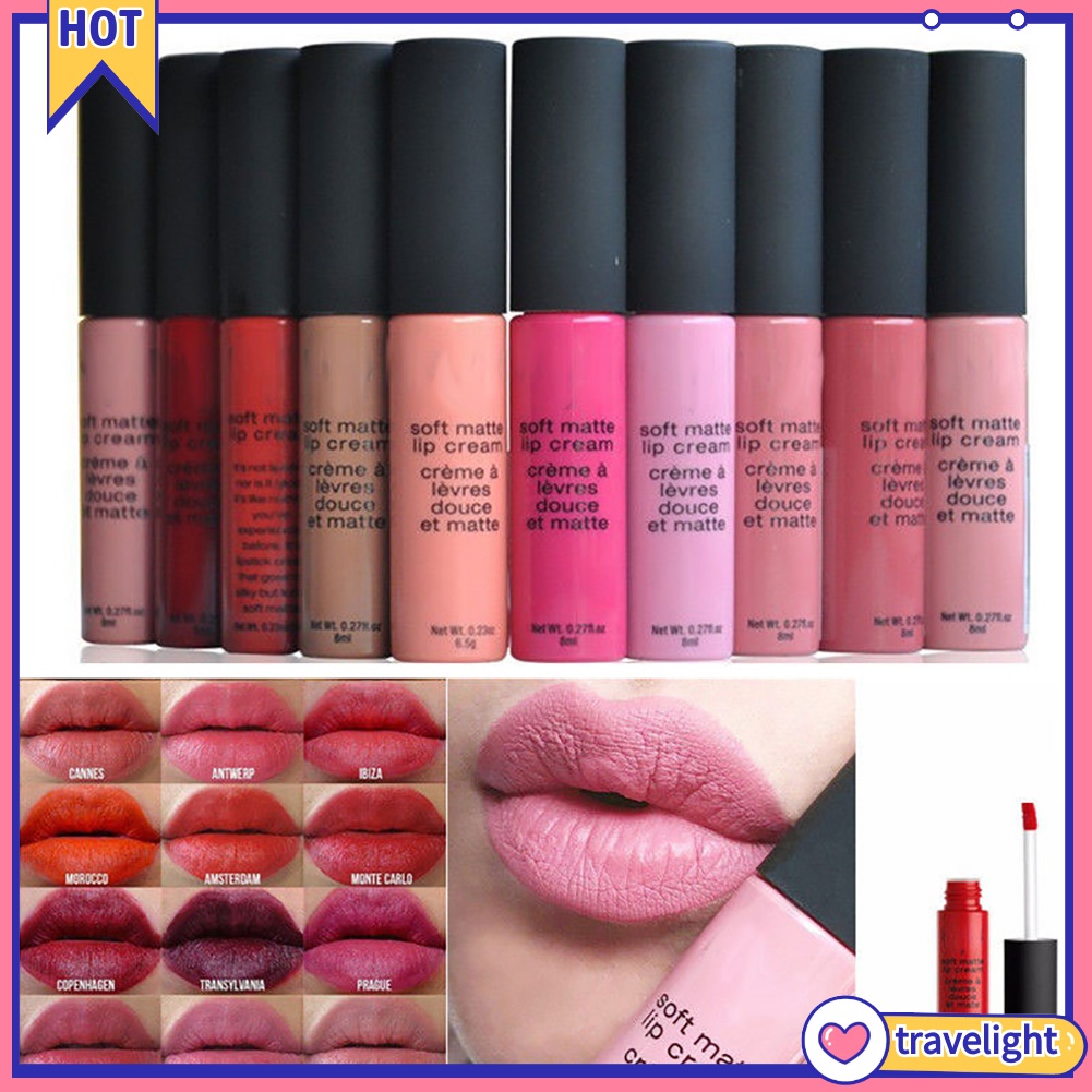 [Hàng mới về] Son kem thời trang hiệu quả dưỡng ẩm dài lâu