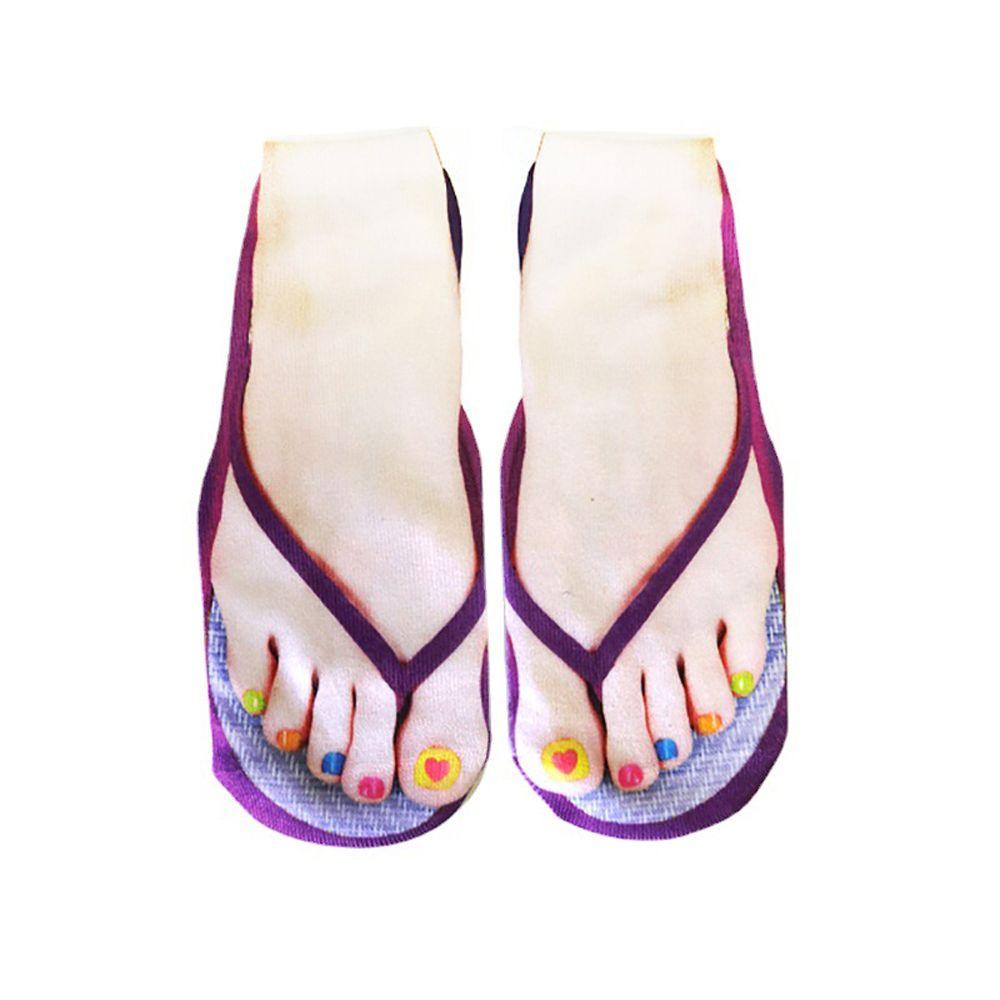 Tất Hoạ Tiết Đô La Và Mặt Cười Thiết Kế Sáng Tạo Vui Nhộn Thời Trang Harajuku