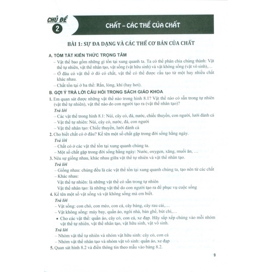 Sách - Học Tốt Môn Khoa Học Tự Nhiên 6 (Theo chương trình GDPT mới)