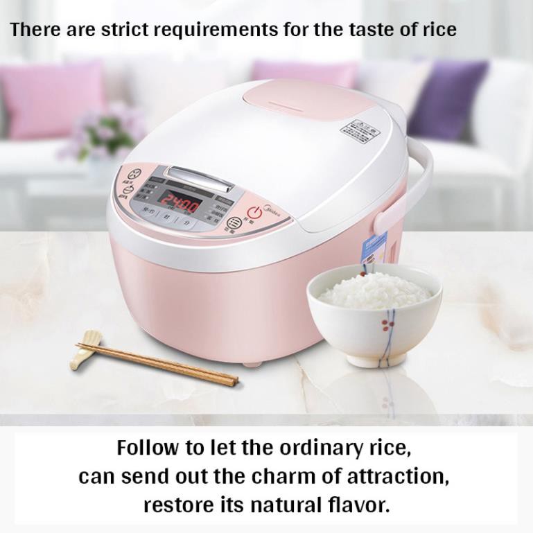 Nồi cơm điện đa năng Midea 3L nồi cơm điện tử nội địa cao cấp 9 chức năng nấu chậm, hầm, cháo, cơm niêu | BigBuy360 - bigbuy360.vn