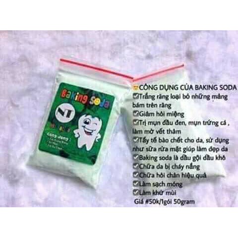 Baking soda 💖 Freeship💖 Mix Bạc Hà NT