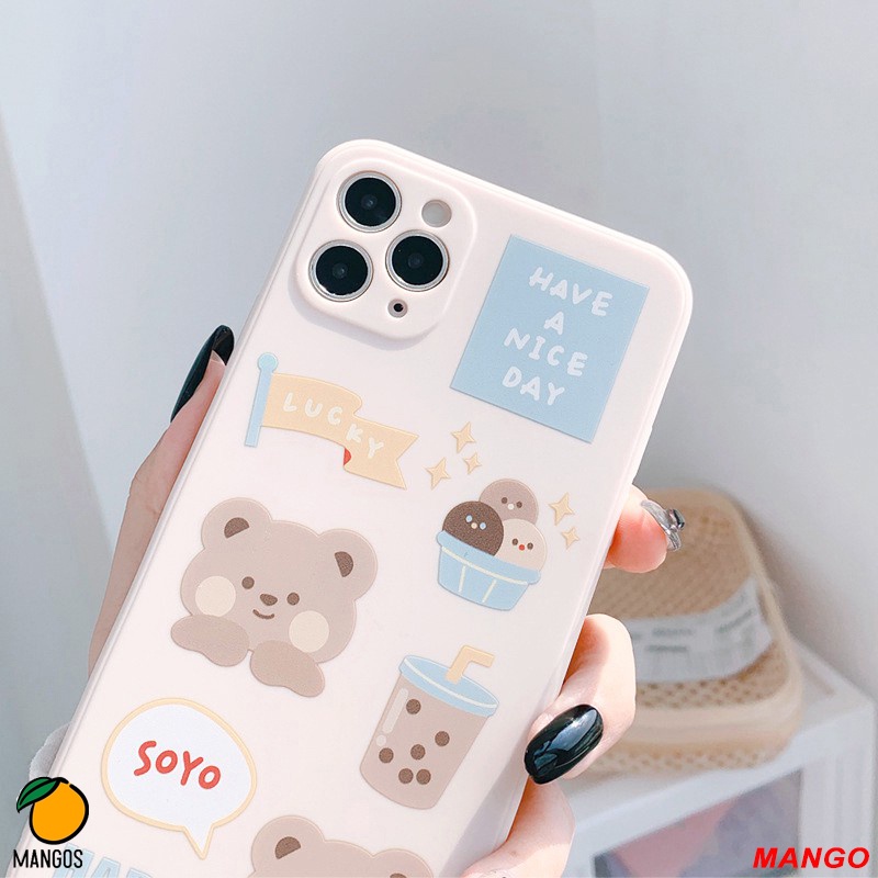 Ốp lưng iphone 6plus 6splus 7 plus 8plus X Xr XsM  11 12 13 Promax - MANGO058 - MangoOvil