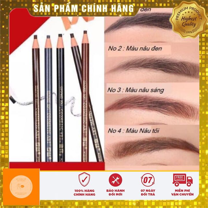 📛 Mua lẻ=sỉ📛 Chì xé kẻ mày hàng loại 1 ✔️freeship✔️ Chì kẻ mày chuyên dụng cho dân makeup, sắc nét, màu đẹp