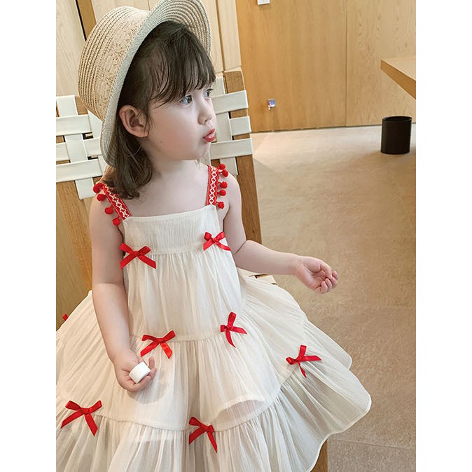 Váy hoa công chúa thời trang mùa hè cho bé - Hàng Quảng Châu Cao Cấp