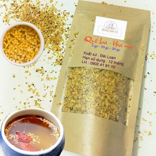 Quế hoa (cây hoa quế) làm bánh, chưng yến, hãm trà thơm ngon tốt cho sức khỏe