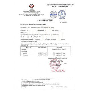 Nấm đông trùng hạ thảo khô