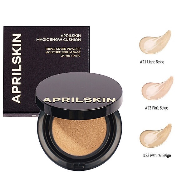 [Phiên bản 2022] Phấn nước April Skin che khuyết điểm Magic Skin Snow Cushion